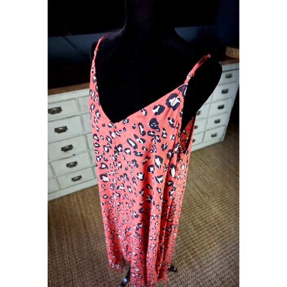 Anthropologie Paracas Leopard Coverup Dress New - Picture 3 of 11